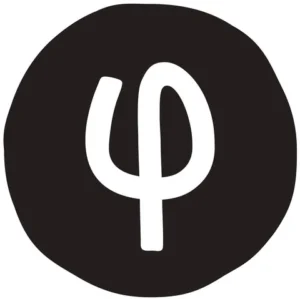 Bar icon kleines phi